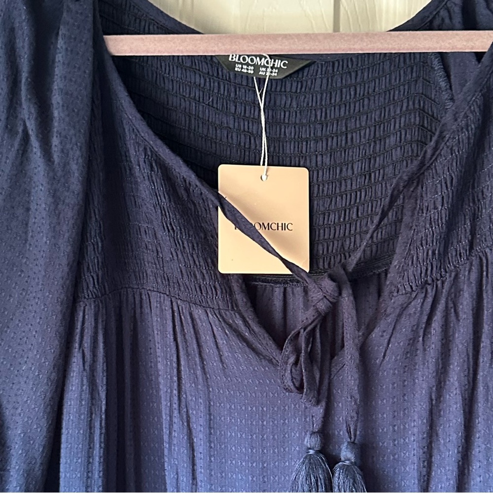 BloomChic Navy Maxi Dress